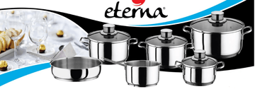 Eterna Hascevher 10-dijelni set lonaca, 18/10