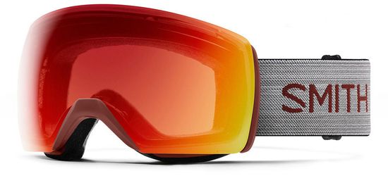 Smith Skyline XL skijaške naočale, crvena/siva