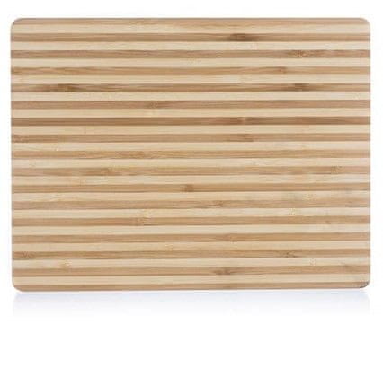 Banquet Brillante Bamboo drvena daska za rezanje, 33 × 25 × 1,5 cm, tanke crte