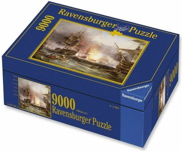 Ravensburger bombardiranje Alžira slagalica, 9000 komada