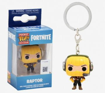 Funko POP! Fortnite S1A privjesak za ključeve, Raptor