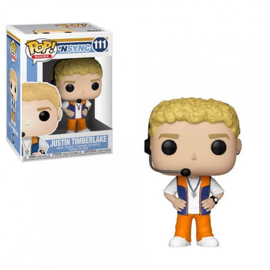 Funko POP! NSYNC figura, Justin Timberlake #111