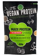 Nature's finest Bio Maxx Vegan Protein Shake napitak, 75 % proteina, 450 g