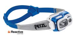 Petzl Swift RL čeona svjetiljka, plava