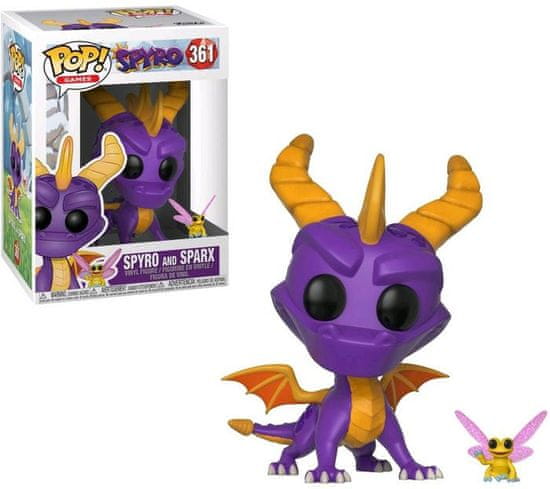 Funko POP! Spyro the Dragon figura, Spyro & Sparx #361