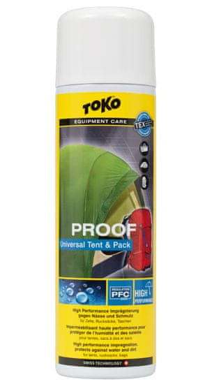 Toko Tent & Pack Proof sredstvo za impregnaciju sportske opreme, 500 ml