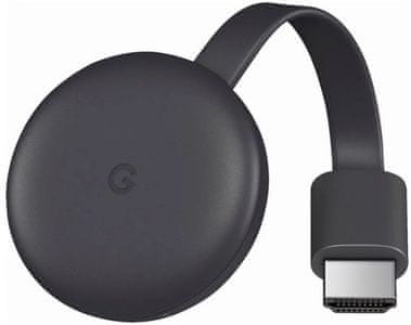 Google Chromecast 3 full HD reprodukcija s interneta OS android iOS mac Windows hdmi microUSB wifi internet jednostavna instalacija glasovni i mobilni nadzor