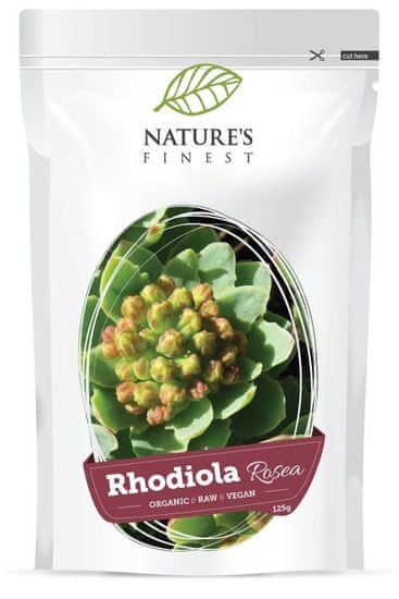 Nature's finest Bio Rhodiola Rosea korijen ruže u prahu, 125 g