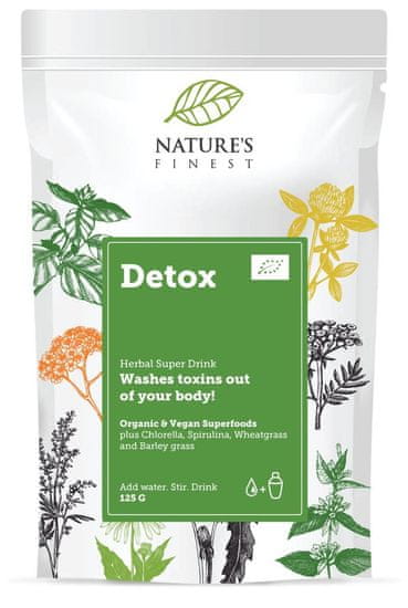 Nature's finest Bio Detox Superfood Mix detoksifikacijska smjesa, 125 g