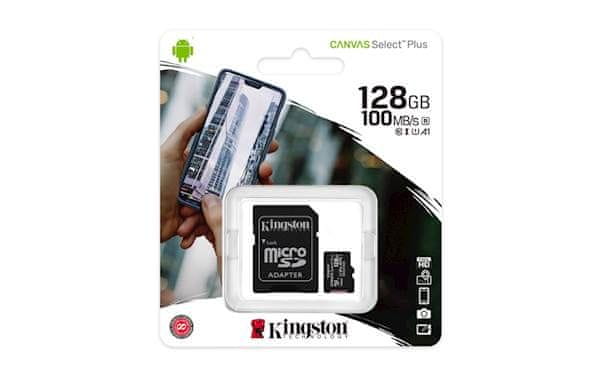 Kingston Canvas Select Plus Micro 128GB
