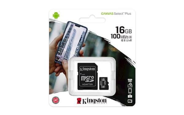 Kingston Canvas Select Plus Micro 16GB