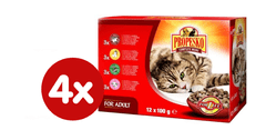 hrana za odrasle mačke, piletina, govedina, divljač i janjetina, (12 x 100 g)
