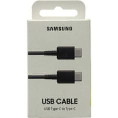 Samsung EP-DA705BBE podatkovni kabel USB-C - USB-C, crni, 1 m