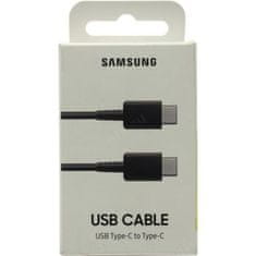 Samsung EP-DA705BBE podatkovni kabel USB-C - USB-C, crni, 1 m