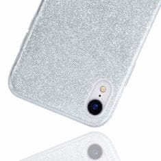 Bling maska za Samsung Galaxy A70 A705, srebrna, sa šljokicama