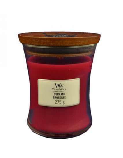Woodwick Currant Medium Candle mirisna svijeća, 275 g