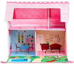 Aga4Kids Sklopiva kućica za lutke GLORIA