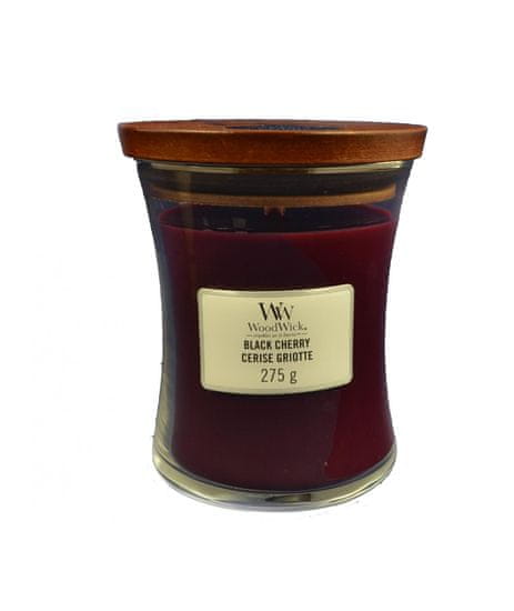 Woodwick Black Cherry Hearthwick Candle mirisna svijeća, 275 g