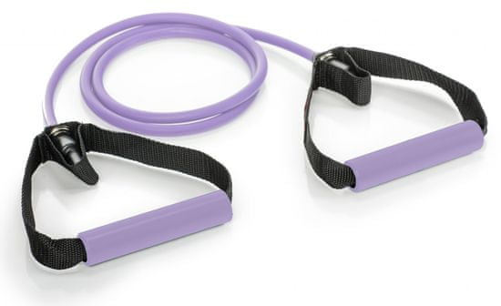 Gymstick Pro Exercise Tube elastika s ručkama, ljubičasta, Strong