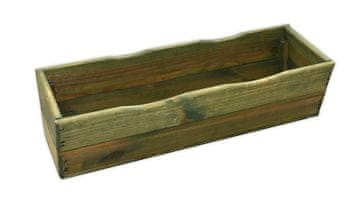 Rojaplast drveno korito za cvijeće, 64 cm, zeleno