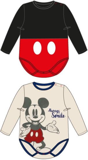 Disney dječji bodi Mickey Mouse, 2 komada