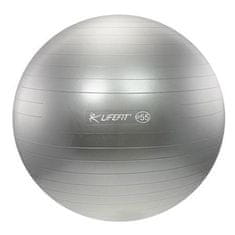 LIFEFIT gimnastička lopta Antiburst - 55 cm, siva
