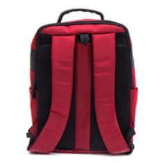 MAX ruksak za prijenosno računalo 15,6“, vinsko crveni