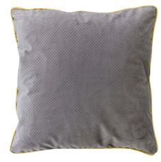 My Best Home jastuk s rubom Classy, 40×40 cm, siva