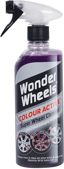 Wonder Wheels aktivno sredstvo za čišćenje naplataka, 600 ml