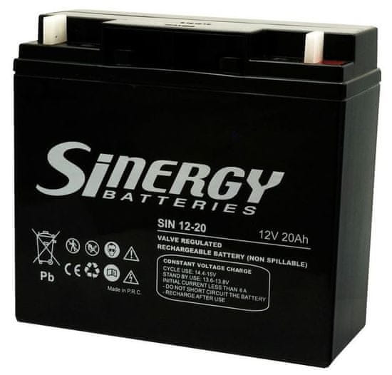 Sinergy 12 V/20 Ah zamjenska punjiva baterija za UPS