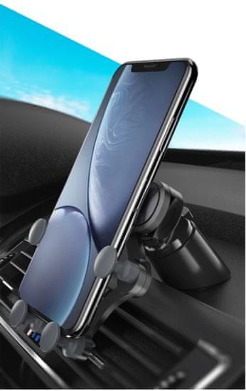 Omega Ouchavs držač za pametni telefon, za u auto, crni