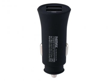 REMAX Rocket RCC217 auto punjač+ kabel 3v1, 2,4A, crni