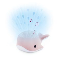 ZAZU glazbeni projektor s umirujućim zvukovima kit Wally, ružičasti
