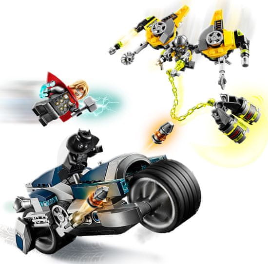 LEGO Super Heroes 76142 Avengers: Napad na motocikl