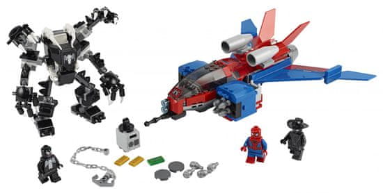 LEGO Super Heroes 76150 Spiderjet vs. Spiderjet Venomov robot
