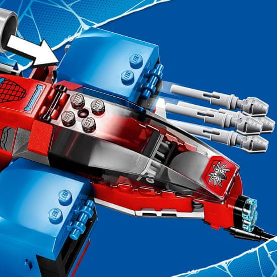 Lego spiderman jet discount