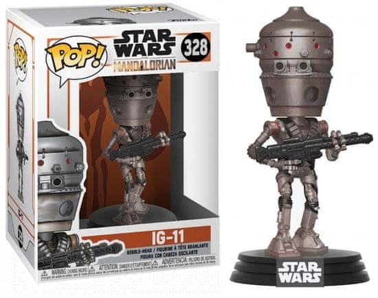 Funko POP! Star Wars: The Mandalorian figura, IG-11 #328