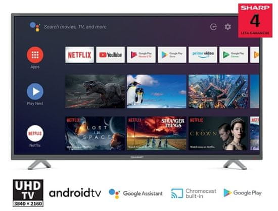 Sharp 40BL2EA 4K UHD, Android LED televizor