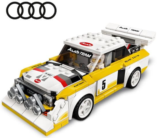 LEGO Speed Champions 76897 1985 Audi Sport quattro S1