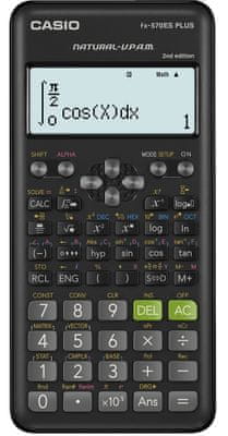 Znanstveni kalkulator Casio FX 991 ES PLUS 2E, malen, lagan i računanje postotaka