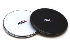 MAX bežični punjač 7.5 W/10 W/15 W, crni