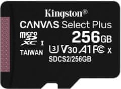 Canvas Select Plus memorijska kartica microSDXC 256 GB adapter