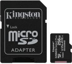 Kingston Canvas Select Plus memorijska kartica microSDXC 256 GB adapter