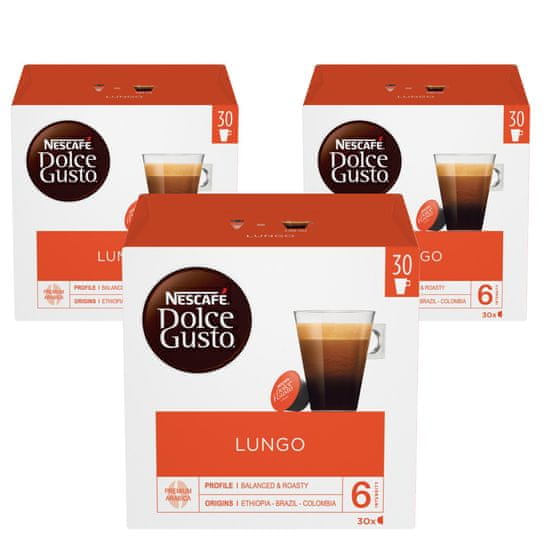 NESCAFÉ DOLCE GUSTO CAFFE LUNGO 3balení XXL