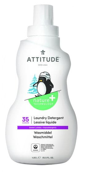 Attitude ATTITUDE Gel za pranje za djecu s mirisom Sweet Lullaby, 1050 mL