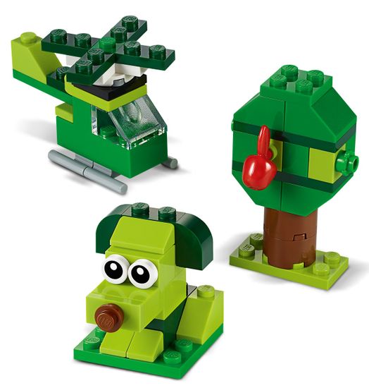 LEGO kreativne kocke Classic 11007, zelene