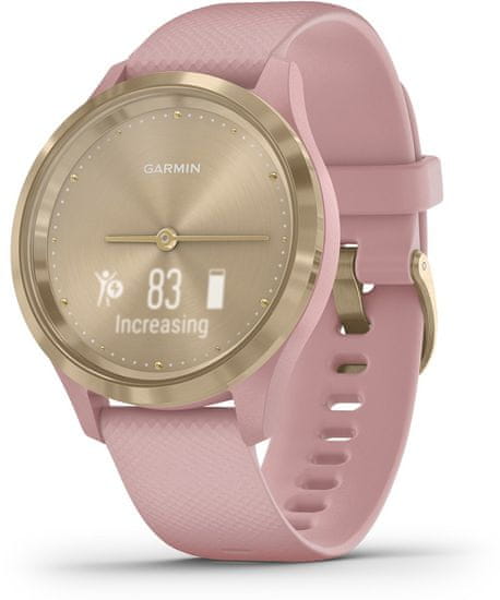 Garmin vivomove 3S pametni sat, Dust Rose/Light Gold