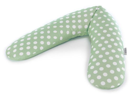 Theraline jastuk za majčinstvo i njegu, zelena s bijelim točkicama