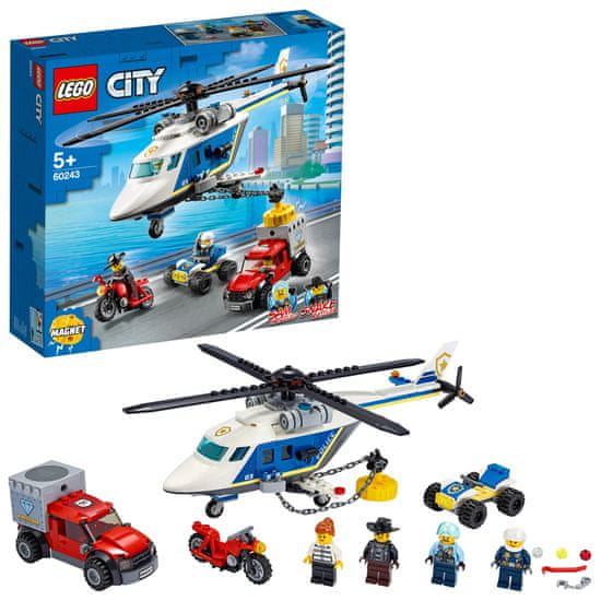 LEGO City Police 60243 Policijska potjera u helikopteru