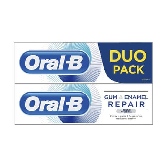 Oral-B Gum & Enamel Repair Gentle Whitening DUO pack pasta za zube, 2 komada